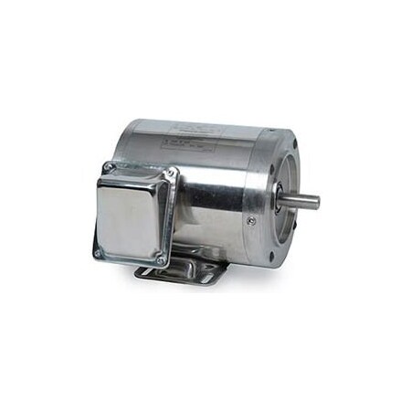 Leeson Electric Leeson Washdown Motor-.75/.5HP, 208-230/460V, 1740/1440RPM, TENV, RIGID C 191207